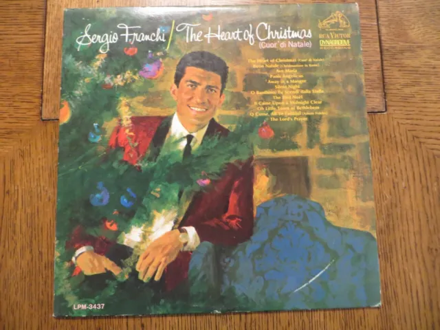 Sergio Franchi – The Heart Of Christmas (Cuor' Di Natale) - 1965 LP VG/VG+!!