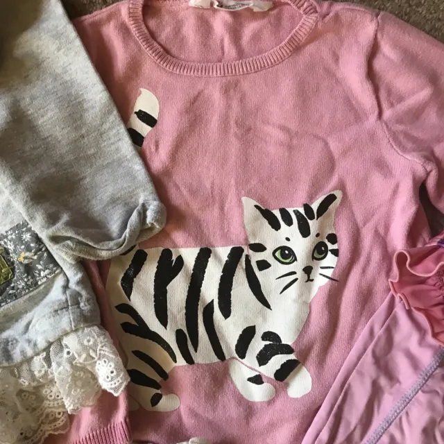 Girls clothing Bundle Next, primark, H&M and Disney age 5-7 years 3