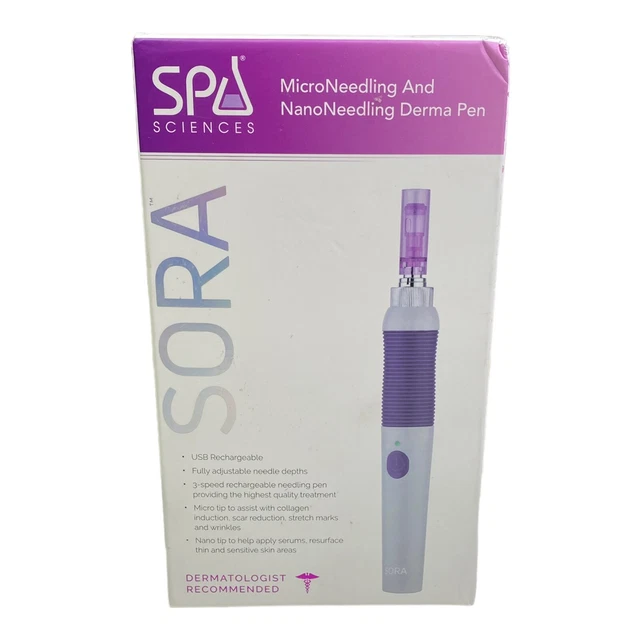Spa Sciences Dermapen MicroNeddling NanoNeedling Tool Rechargable Wrinkles Scar