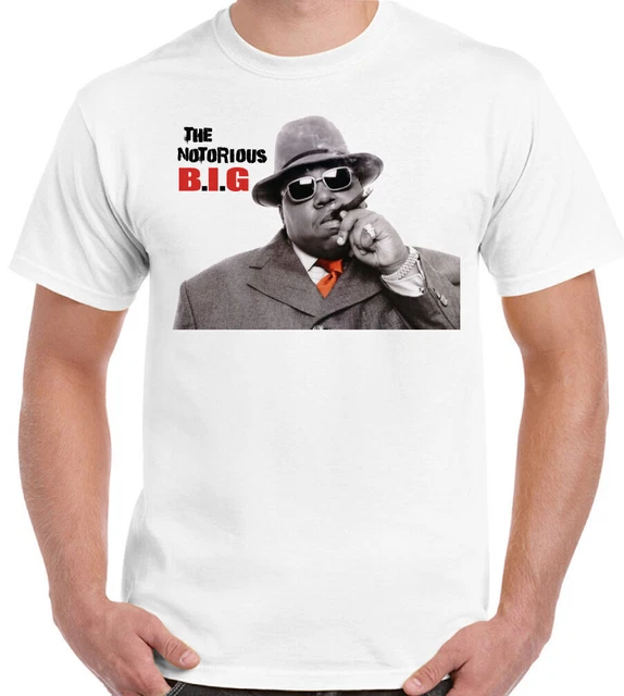 BIGGIE SMALLS T-SHIRT Notorious Grand Hommes Hip Hop Legend Modèle 5