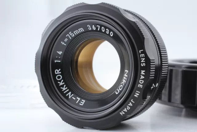 [Near MINT in Case] Nikon EL-NIKKOR 75mm f/4 Enlarging Lens From JAPAN