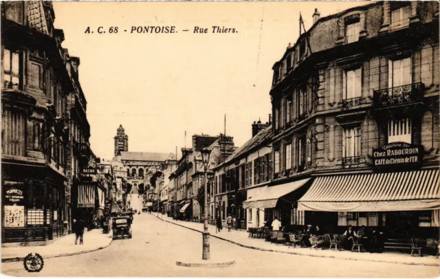 CPA Pontoise Rue Thiers (1319761)