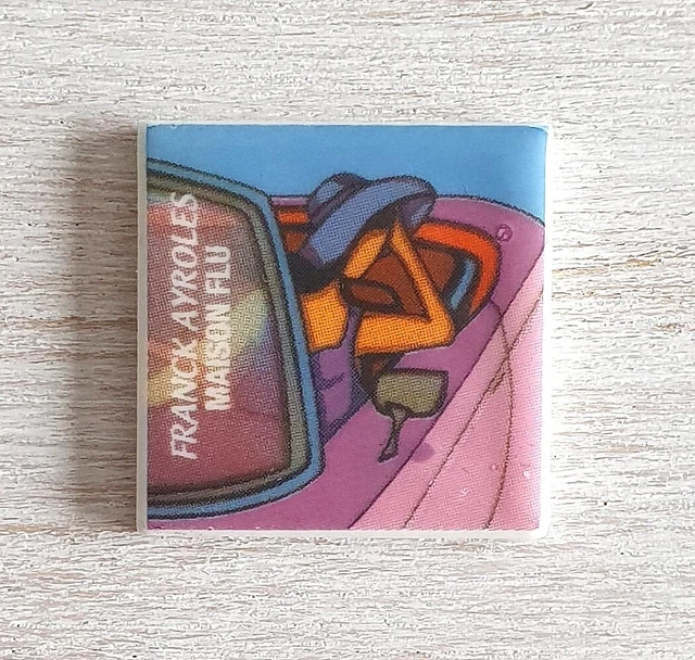 Médaillon De Pêche Collectionneur - Grande Bouche - Série 1 - Vintage