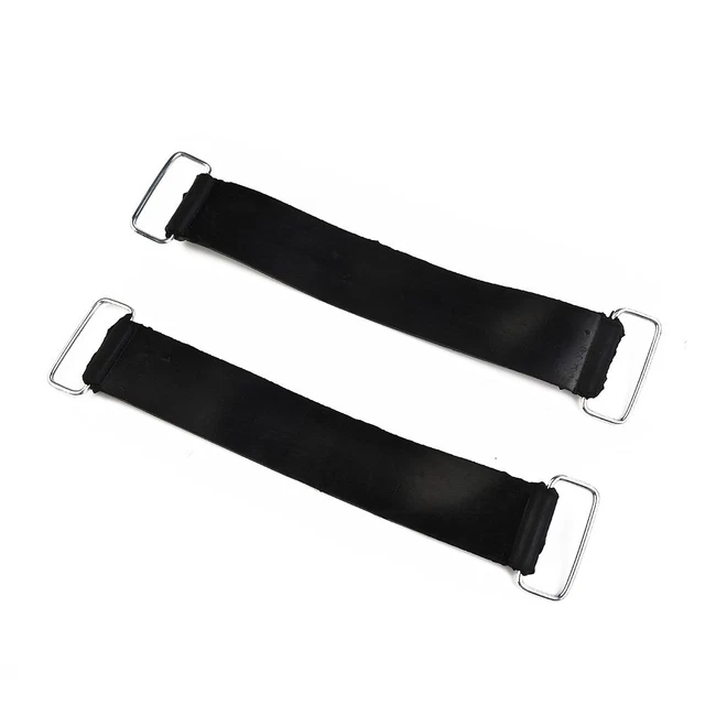 2 Sangles De Fixation Caoutchouc Pour Scooter - Universel 175mm X 25mm - Lot Accessoires