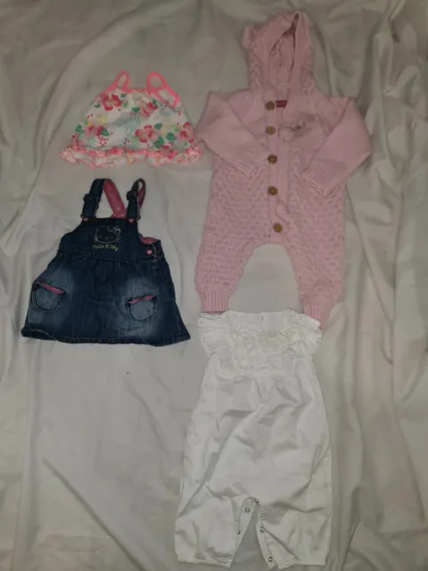 ✅ Baby girl clothes 3-6 months bundle