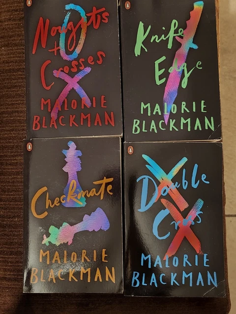 Noughts & Crosses Book Set 1-4 Series By Malorie Blackman In Excellent Condition