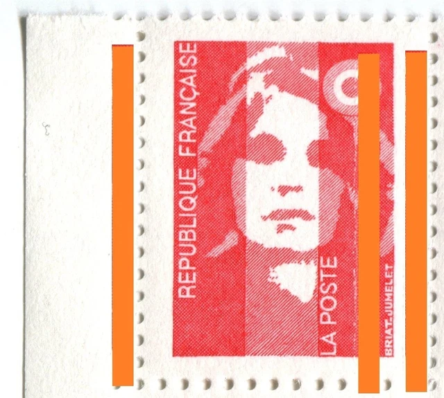 TIMBRE VARIETES : BRIAT : 4,00 Rose N° Yvert : 2717 B40R EUR 299,99