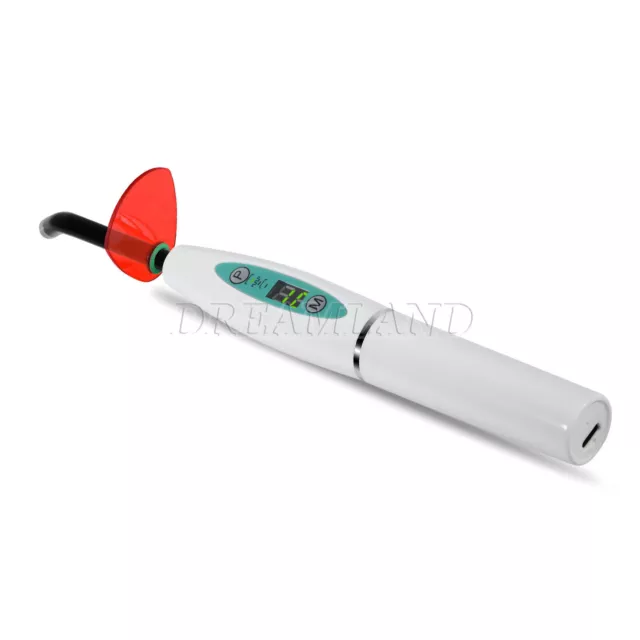 Dental Polymerisationslampe Wireless Cordless LED Curing Light 2300mw/cm² LA400 3