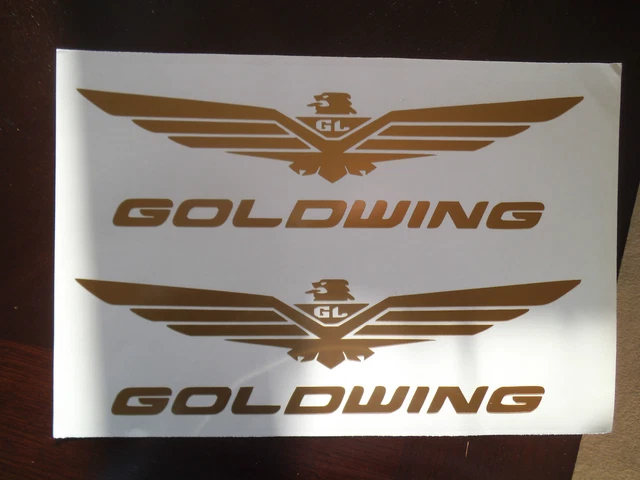 2 X HONDA Goldwing decals stickers 7.00 PicClick UK