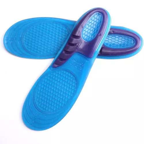 1pair insoles Orthotic Arch Support Massaging Silicone Gel Sport Shoe Insole Pad