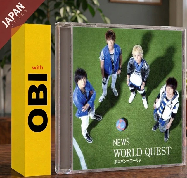 NEWS - WORLD QUEST/ポコポンペコーリャ(Regular Edition) CD Japan