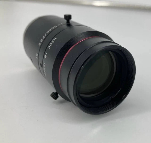 Keyence CA-LHR50 Machine Vision Camera Lens C-Mount F 50mm/F2.8 from japan