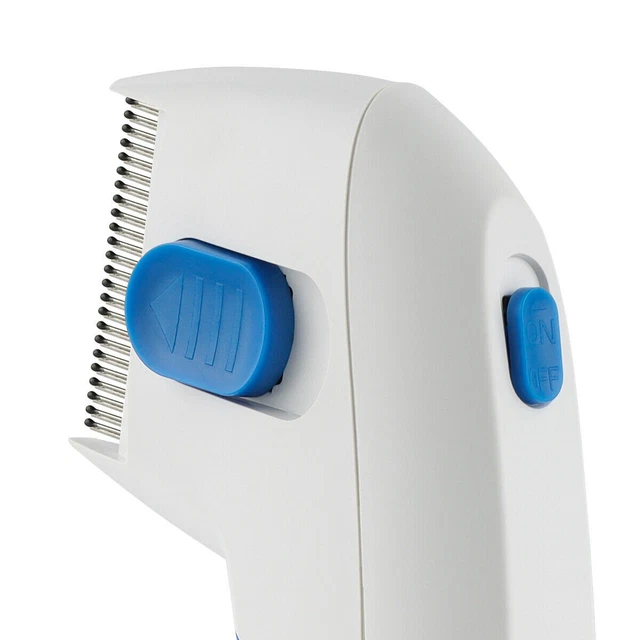 Electric Flea Zapper Lice Remover Hair Comb Brush for Pet Cat Dog Cleaning Tool 3