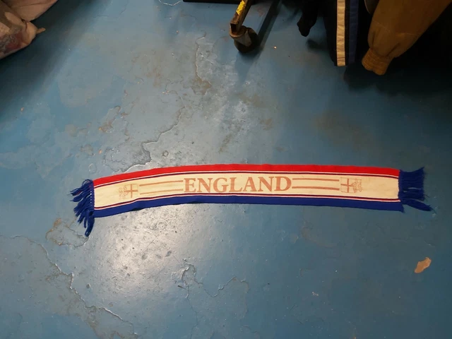 Vintage England Football Supporters Scarf