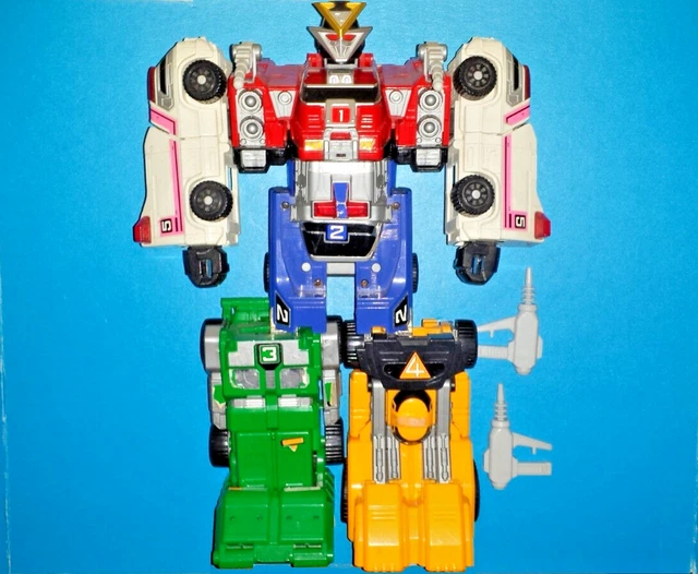 POWER RANGERS TURBO Deluxe Double Morphing Rescue Megazord In box EUR