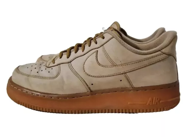 Nike air force online 1 nere suola marrone