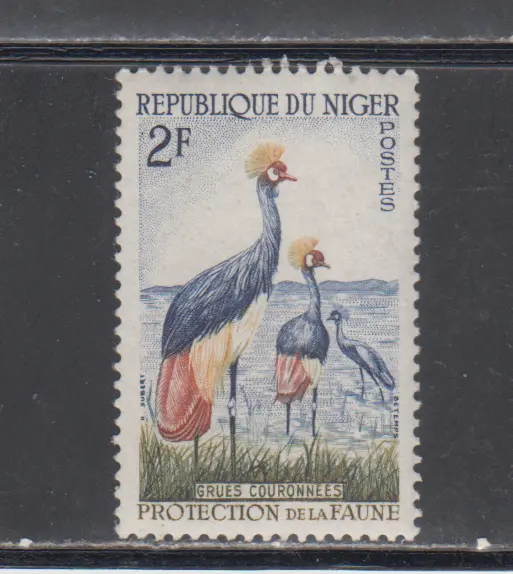 Niger : 1959-60 - Mnh - Scott # 92  Birds