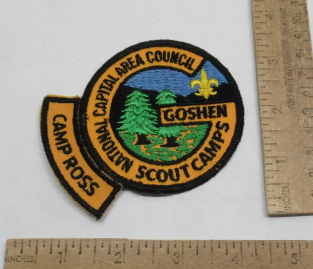 GOSHEN - NATIONAL CAPITAL AREA COUNCIL - patch - BOY SCOUTS of AMERICA - #3183