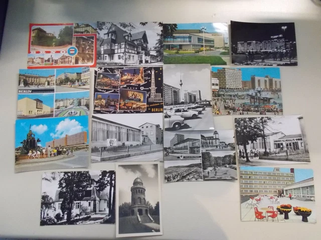 32 Cartoline Vintage Con Poster Di Film E Architettura - Set 14x10cm Per Collezionisti E Decorazione - Foto 9