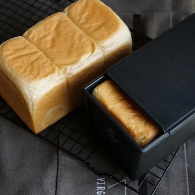 Sartén tostadas rectangulares pan para con tapa rectangular pequeño