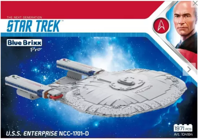 BlueBrixx-Pro - Star Trek USS Enterprise NCC-1701-D (Hersteller-Nr: 104184)