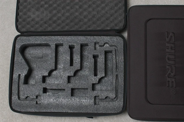 MICROPHONE CASE FOR SHURE BETA 52A SM57 A56D NEW drum dmk mic