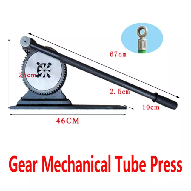 Manual Hose Crimper Hose Crimping Machine Sprayer Tube Crimping Tool NEW