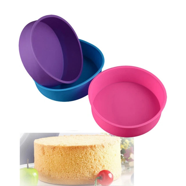 Set Di 3 Stampi In Silicone Per Decorazioni Torta - Forme A Fiore, Resistenti Al Caldo E Al Freddo, Per Cioccolato E Fondente