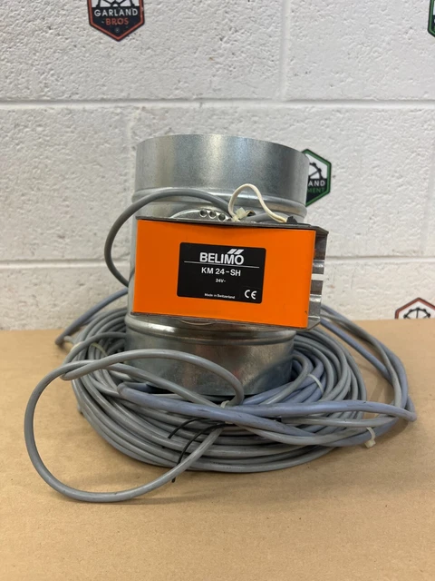 Belimo KM24-SH Damper Actuator w/ 6” Diameter Carbon Steel Pipe