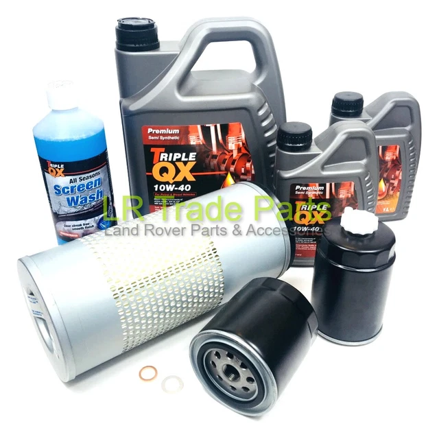 LAND ROVER DEFENDER 300Tdi Full Service Filter Kit Including 7L Oil