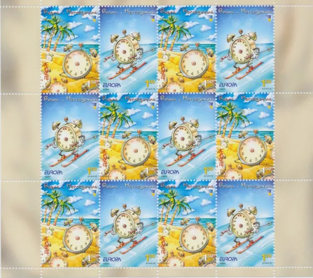 2004 EUROPA CEPT Bosnia Erzegovina Minifoglio "Le Vacanze" MNH**