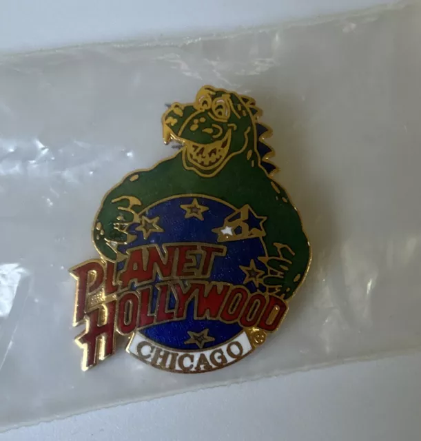 Chicago Planet Hollywood Trading Pin Restaurant Chain Illinois Godzilla