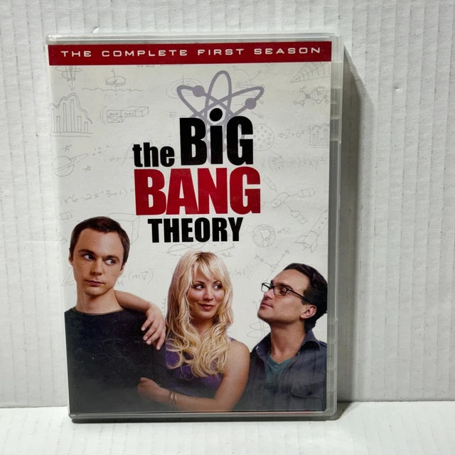 THE BIG BANG THEORY: Complete Season 1 DVD Jim Parsons Johnny Galecki