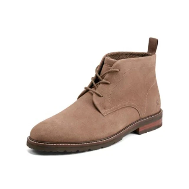 Rockport Mens Caspe Lace-up Booties US 10.5 EU 44.5 Taupe Brown Suede NIB mens-rockport-caspe-dark-  main image 3