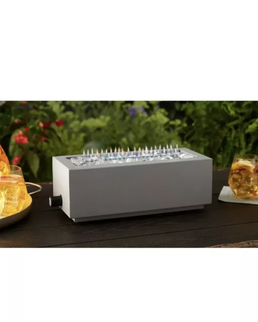 Mesa rectangular de 14 pulgadas Better Homes & Gardens fogata NUEVA