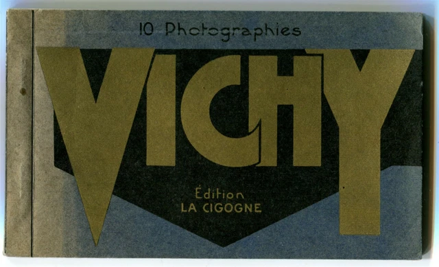 CPA 03 Allier Vichy 10 View Notebook