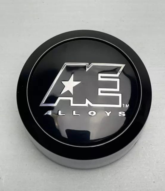 American Eagle AE Alloys Gloss Black Snap In Wheel Center Cap 3307 AEWC