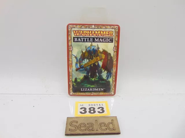 Warhammer Fantasy Battle Magic Cards Lizardmen 383-741