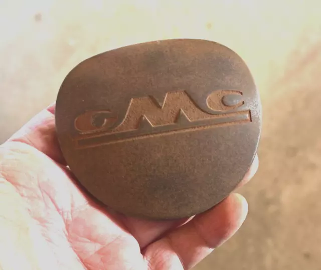 1947-53 GMC Truck Steering Wheel Horn Button Cap 48 49 50 51 52 53 RARE ORIGINAL