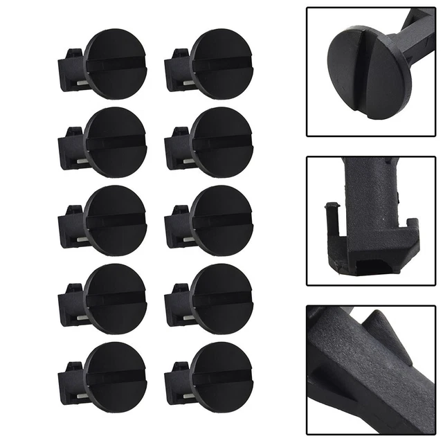 Hochfestes Nylon 10 STCK. Front Stoßstange Untere Abdeckung Clip LR012844 für