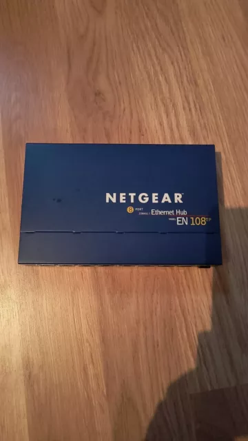 Netgear 8 Port 10BASE-T Ethernet Switch EN108