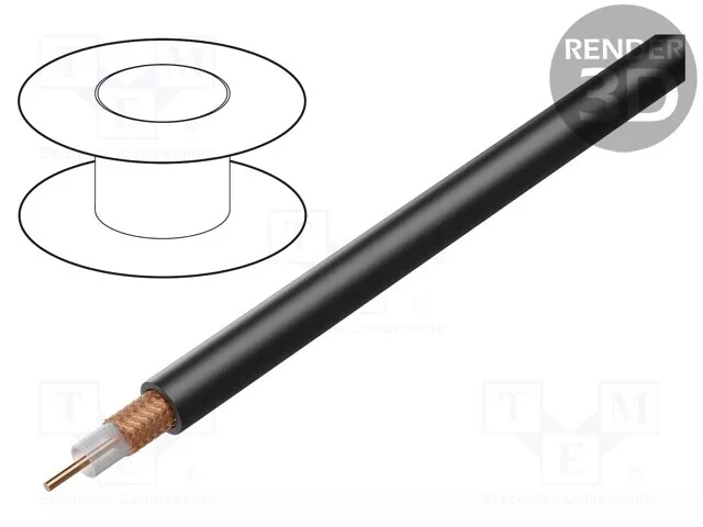 5 meters, Wire: coaxial TAS-RG59-PUR /E2UK