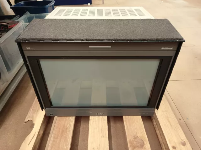 Vintage Sony Trinitron Color Video Broadcast Monitor-D24E1WE