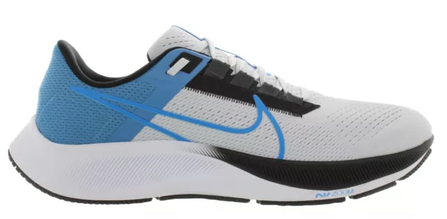 Nike Men's AIR ZOOM PEGASUS 38 Platinum - Blue Running Shoes Size 14 - 15 New