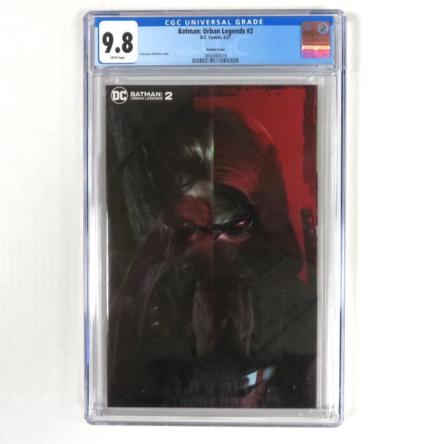 BATMAN URBAN LEGENDS #2 MATTINA VARIANT CGC Graded 9.8 DC Comics 2021