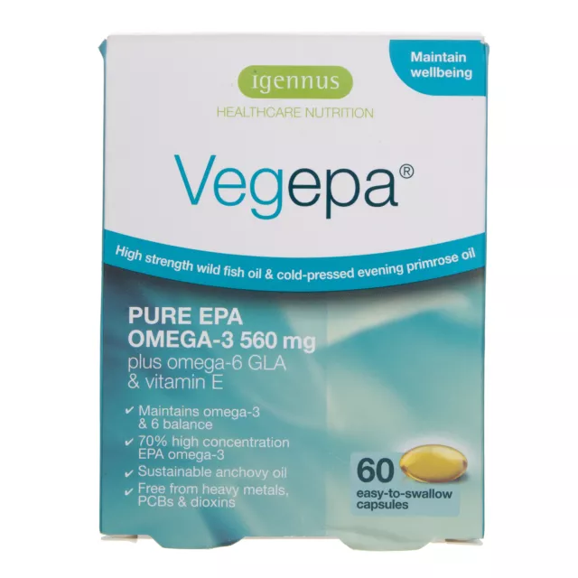 Igennus Vegepa 560 mg - 60 capsules