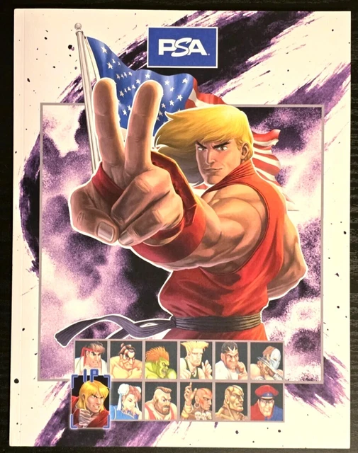 PSA MAGAZINE JUNE 2025 Street Fighter Ken Cover Vol. 14 w