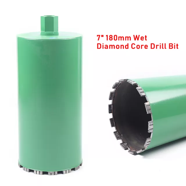 7"Wet Diamond Core Drill Bit for Concrete Granite Block Coring 13.5" Drill Depth