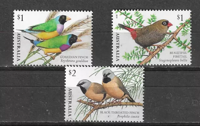 Australia 2018  BIRD set of 3 MINT hinged
