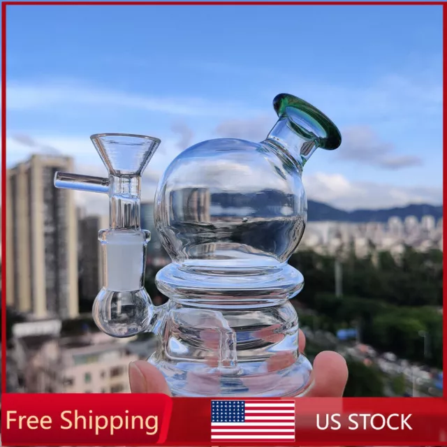 5 inch Mini Glass Water Smoking Pipe Bong Bubbler Hookah